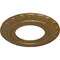 Ekena Millwork Claremont Ceiling Medallion (Fits Canopies up to 5 5/8"), 9"OD x 4 1/2"ID x 1/2"P, Pale Gold CM09CLPAS - alternate 2
